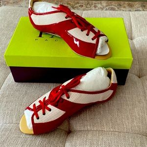 Paco Gil Sandal Sneaker Red